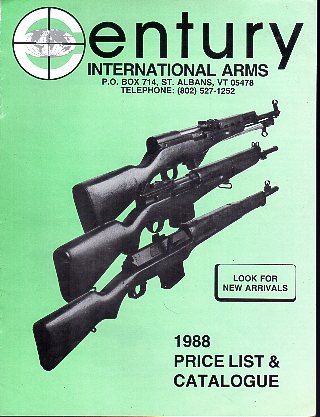 1988 Century International Arms Inc.Catalog