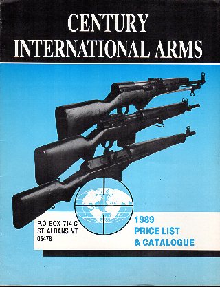 1989 Century International Arms Inc.Catalog