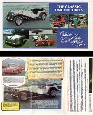 1980's Classic Motor Carriages Mailer