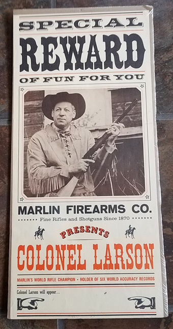 1960\'s Colonel Larson Poster
