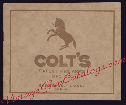 1922 Colt Catalog