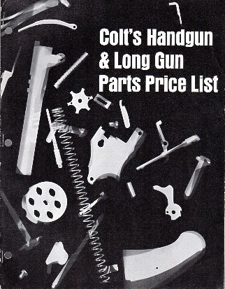 1969 Colt Parts Catalog
