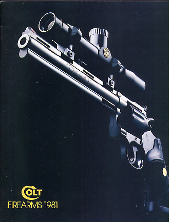 1981 Colt Firearms Catalog