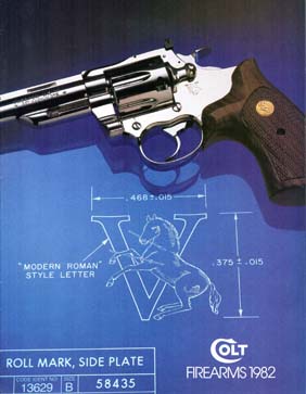 1982 Colt Firearms Catalog w/prices