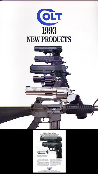 1993 Colt New Products Catalog