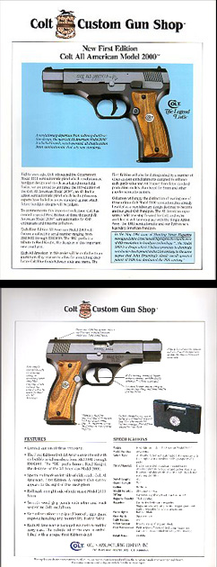 1991 1st Ed.Colt All American