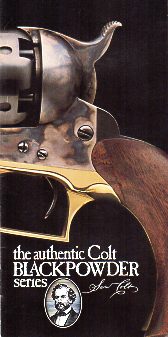 1978 Colt Blackpowder Catalog