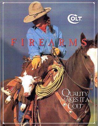 1996 Colt Firearms Catalog w/extras