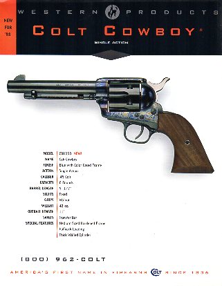 1998 Colt Cowboy Intro.