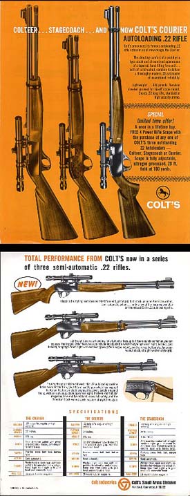 1970 Colt 22 Rifles