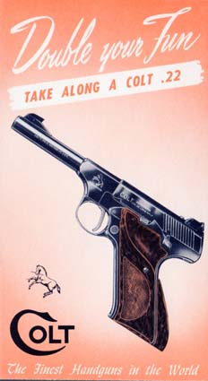 1950 Colt Handguns Brochure