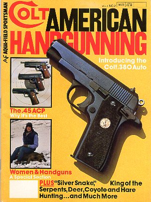 1983 Colt American Handgunning Magazine
