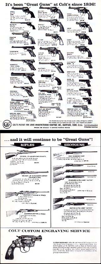 1966 "Great Guns" Product Sheet