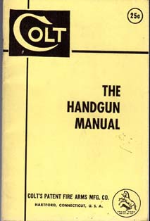 1956 Colt Handgun Manual
