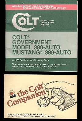 1985 Colt Mustang Manual