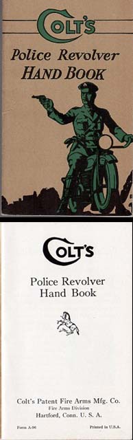 1930's Colt's Police Revolver Handbook