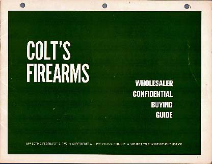 1972 Colt Whsle Buying Guide #3