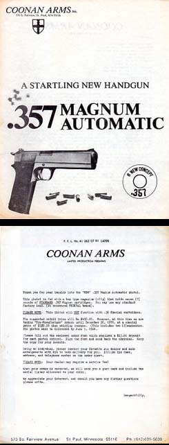 1979 Coonan Arms Mailer