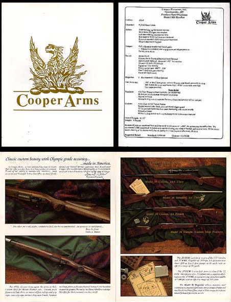 1993 Cooper Arms Catalog