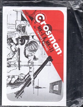 Crosman MK-1 & MK-11 Manual