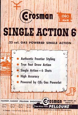 Crosman Single Action 6 Instructions