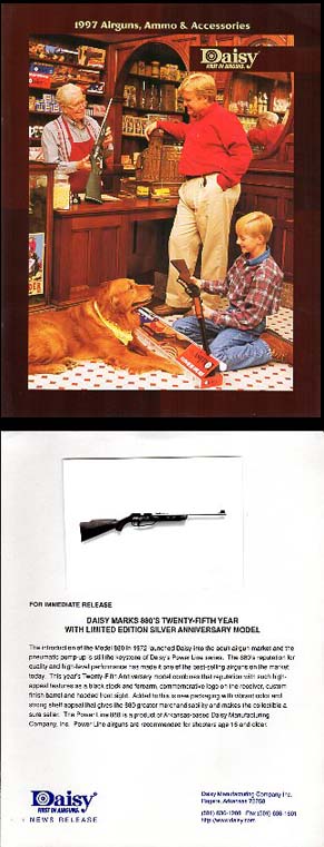 1997 Daisy Dealer Catalog