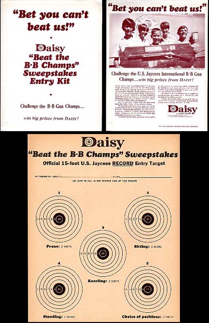 1967-1968 Daisy Contest Targets