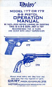 Daisy Model 177 & 179 Manual