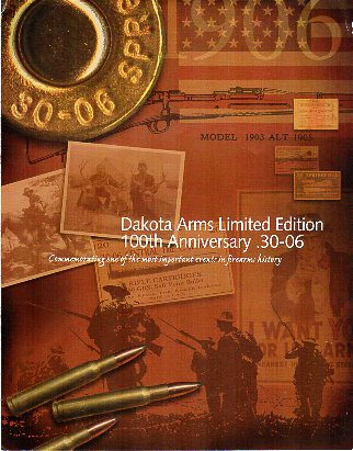 2006 Dakota Arms 30.06 Anniversary Rifles Folder
