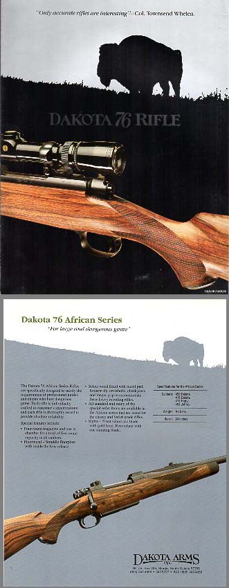 1992 Dakota Arms Catalog