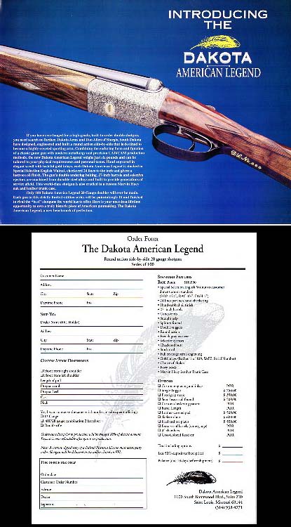 1996 Dakota American Legend Broadsheet