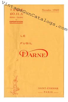 1960 Darne Shotgun Catalog/Price List