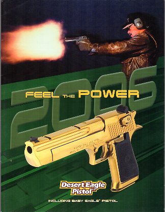 2006 Desert Eagle Pistol Catalog