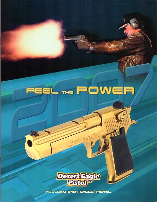 2007 Desert Eagle Pistol Catalog