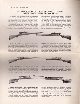 1952 Easton Eng./P.O. Ackley Division Catalog