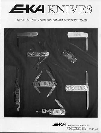 1980's EKA Knives Catalog
