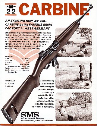 1970's Erma 22 Rifles Broadsheet
