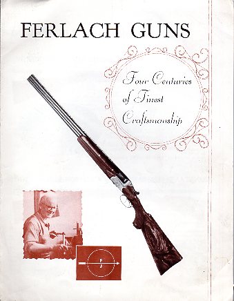 1952 Ferlach Guns Catalog