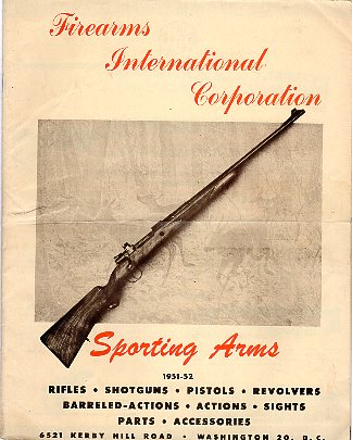 1951 Firearms International Catalog  1951 Firearms International Catalog