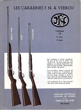 1950's Carabines Instructions