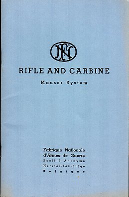 FN Rifle and Carbine Manual