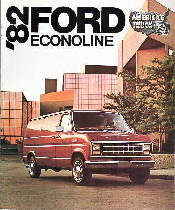 1982 Ford Econoline Catalog