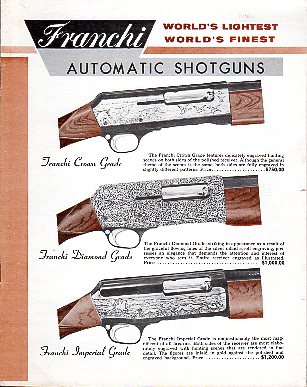 1958 Franchi Catalog  1958 Franchi Catalog
