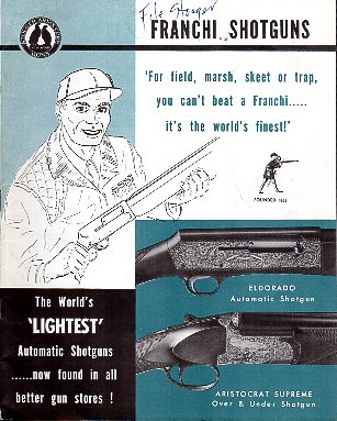 1959 Franchi Catalog