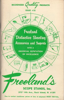 1980's Freeland's Scope Stands Catalog