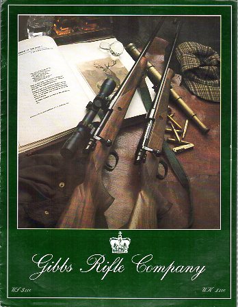 1992 Gibbs Rifle Company Catalog