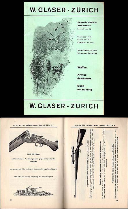 1940 W.Glaser/Merkel Catalog