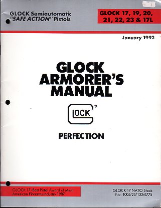 1992 Glock Armorer\'s Manual