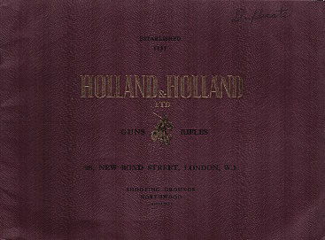 1949 Holland & Holland Catalog