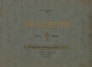 1959 Holland & Holland Catalog